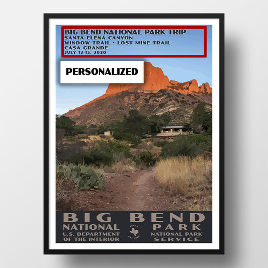 Big Bend National Park Poster
