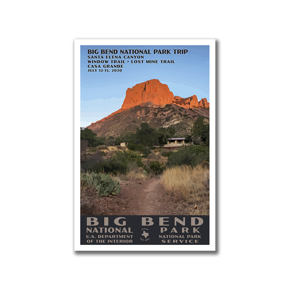 Big Bend National Park Poster