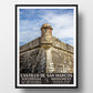 Castillo de San Marcos National Monument Poster-WPA (Front View)