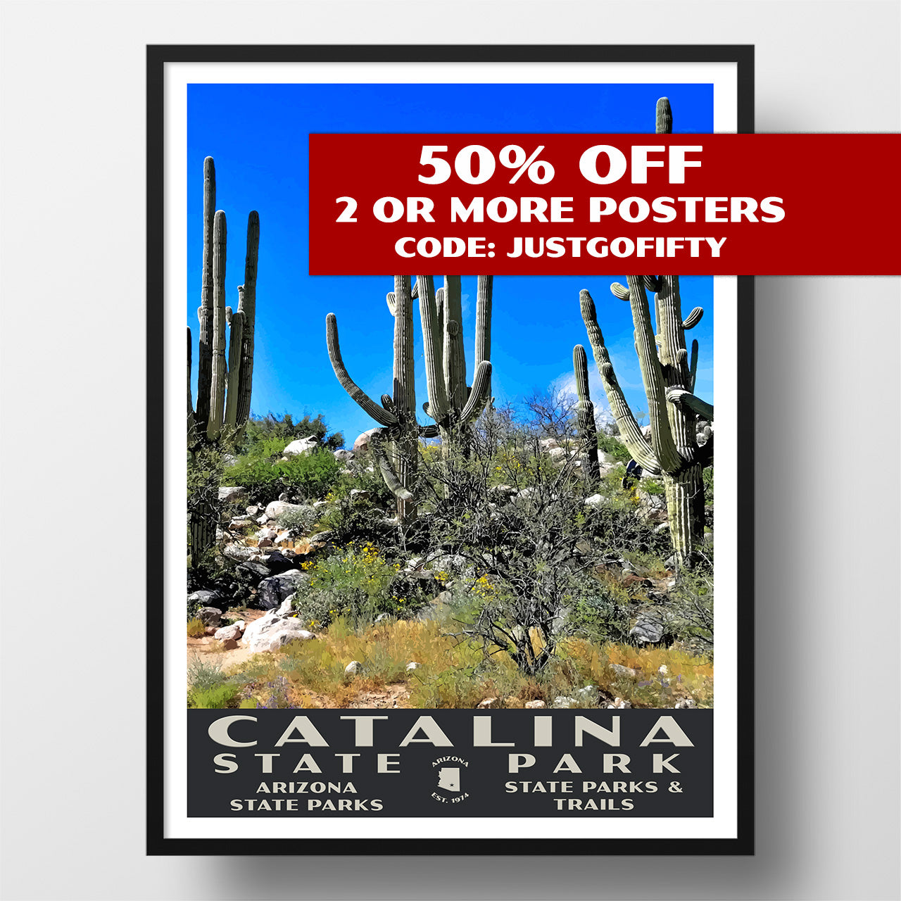 Catalina State Park poster
