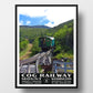 White Mountain National Forest Poster, WPA, Cog Railway