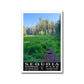 Sequoia National Park Poster-WPA (Crescent Meadow)
