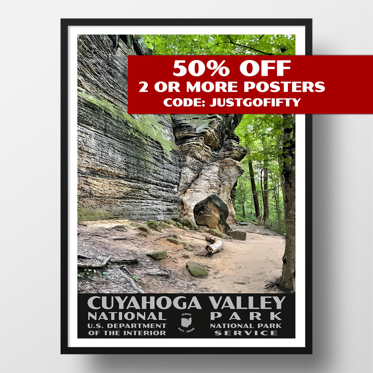 cuyahoga valley national park poster