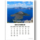 National Park Calendar (12 month) - 2019