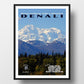 Denali National Park Poster-Denali