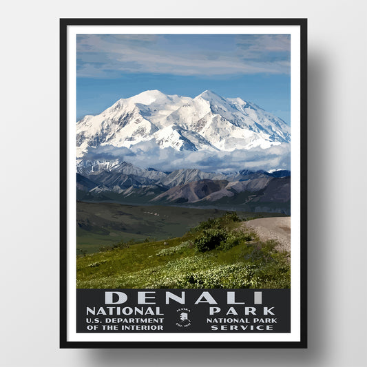 Denali National Park Poster