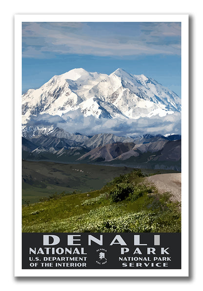 Denali National Park Poster