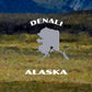 Denali National Park Poster-Denali in the Clouds