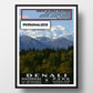 Denali National Park Poster