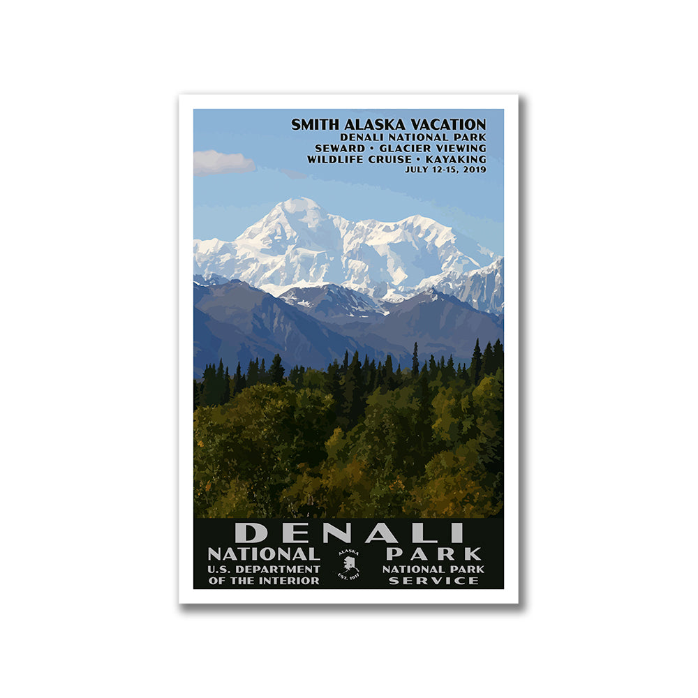 Denali National Park Poster