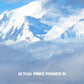 Denali National Park Poster-Denali in the Clouds (Personalized)