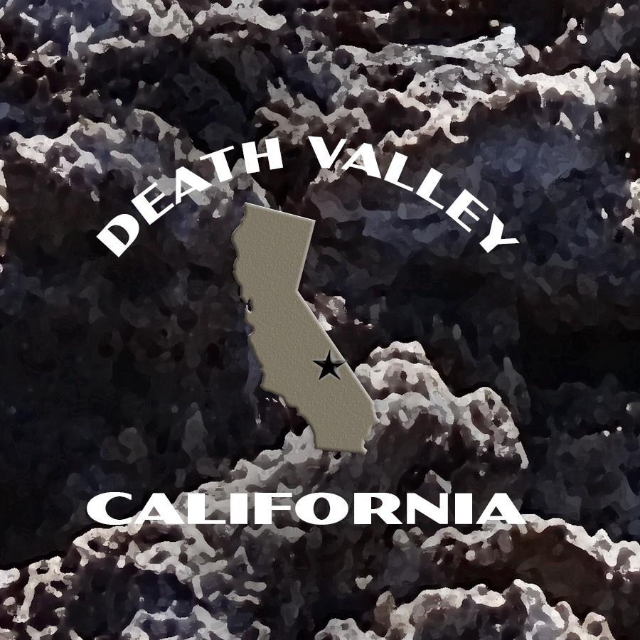 Death Valley National Park Poster-Devil's Golf Course