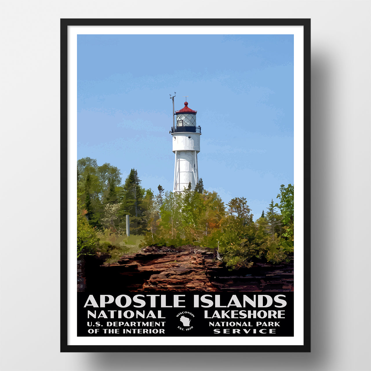 Apostle Islands National Lakeshore Poster