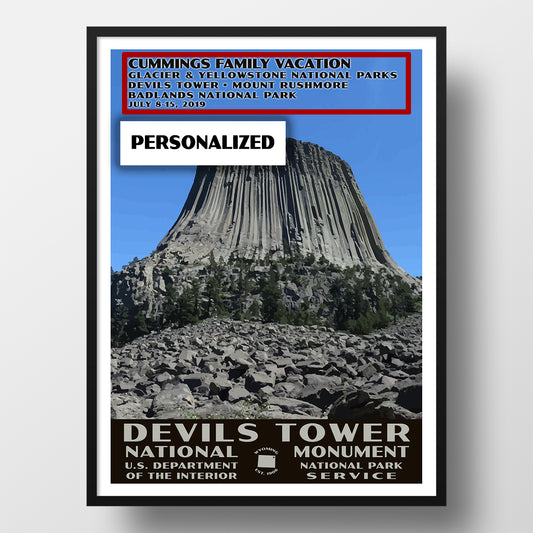Devils Tower National Monument poster