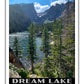Dream Lake Poster (Hiking and Fishing) - WPA