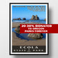Ecola State Park poster