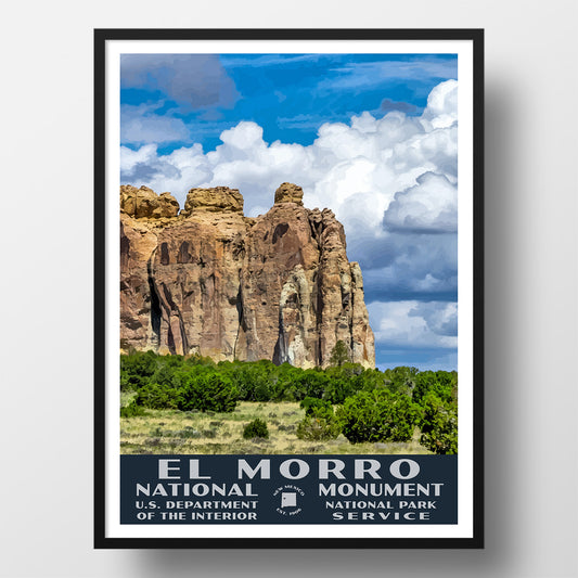 El Morro National Monument Poster-WPA (El Morro)