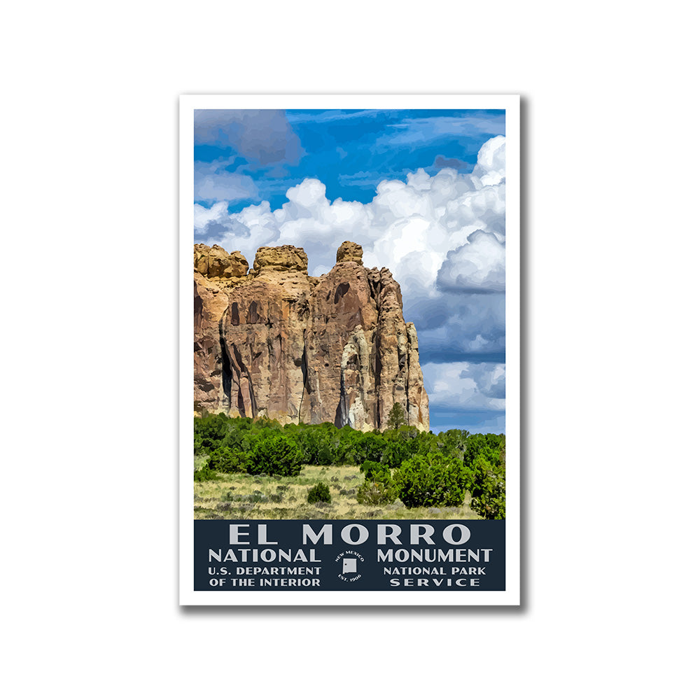 El Morro National Monument Poster-WPA (El Morro)
