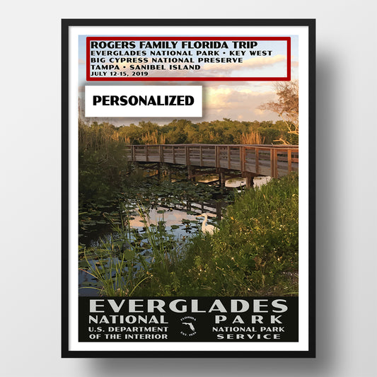 Everglades National Park poster