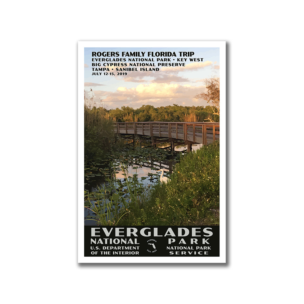 Everglades National Park poster