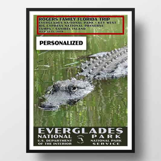 Everglades National Park poster