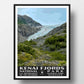 Kenai Fjords National Park Poster-WPA (Exit Glacier)