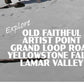 Yellowstone National Park Poster-Firehole River