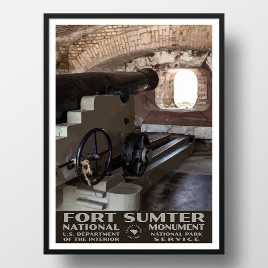 Fort Sumter National Monument poster