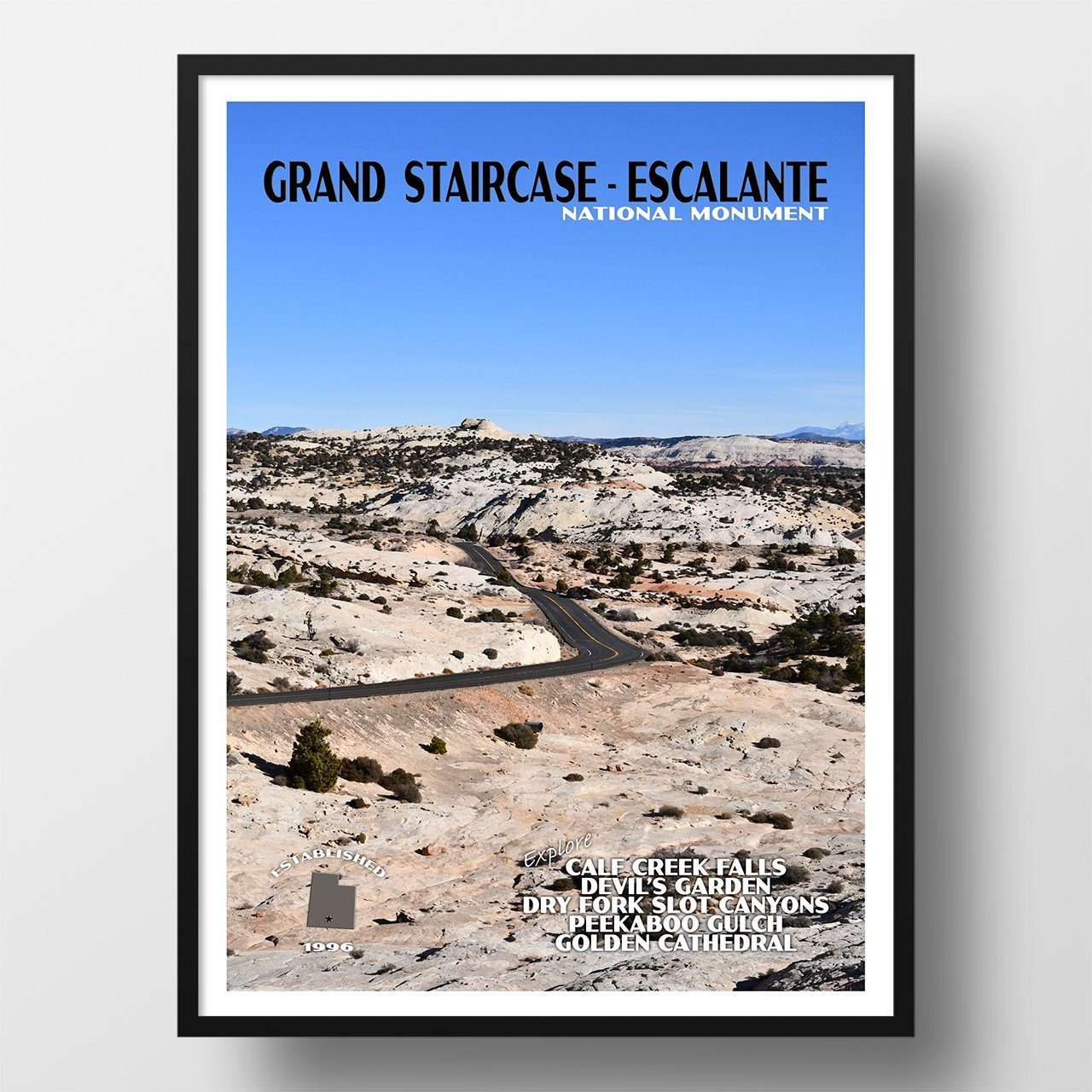 Grand Staircase-Escalante National Monument Poster