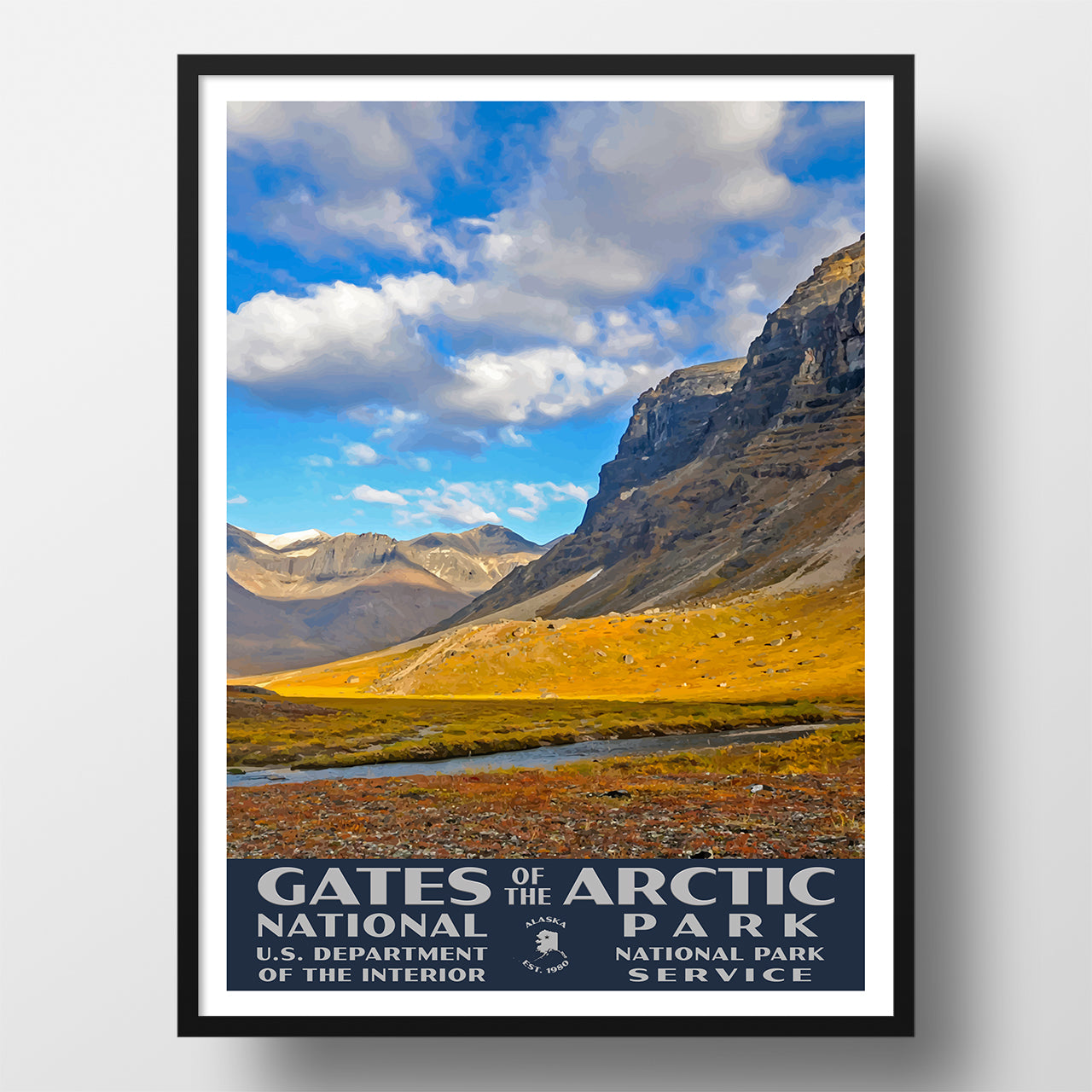 Gates of the Arctic National Park Poster