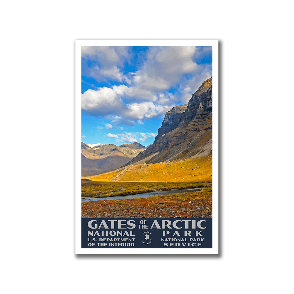 Gates of the Arctic National Park Poster