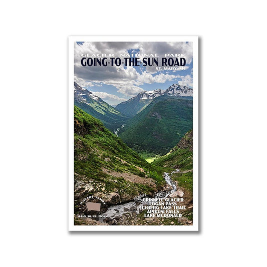 Custom National Park Poster / Custom Travel Poster (Reprint)