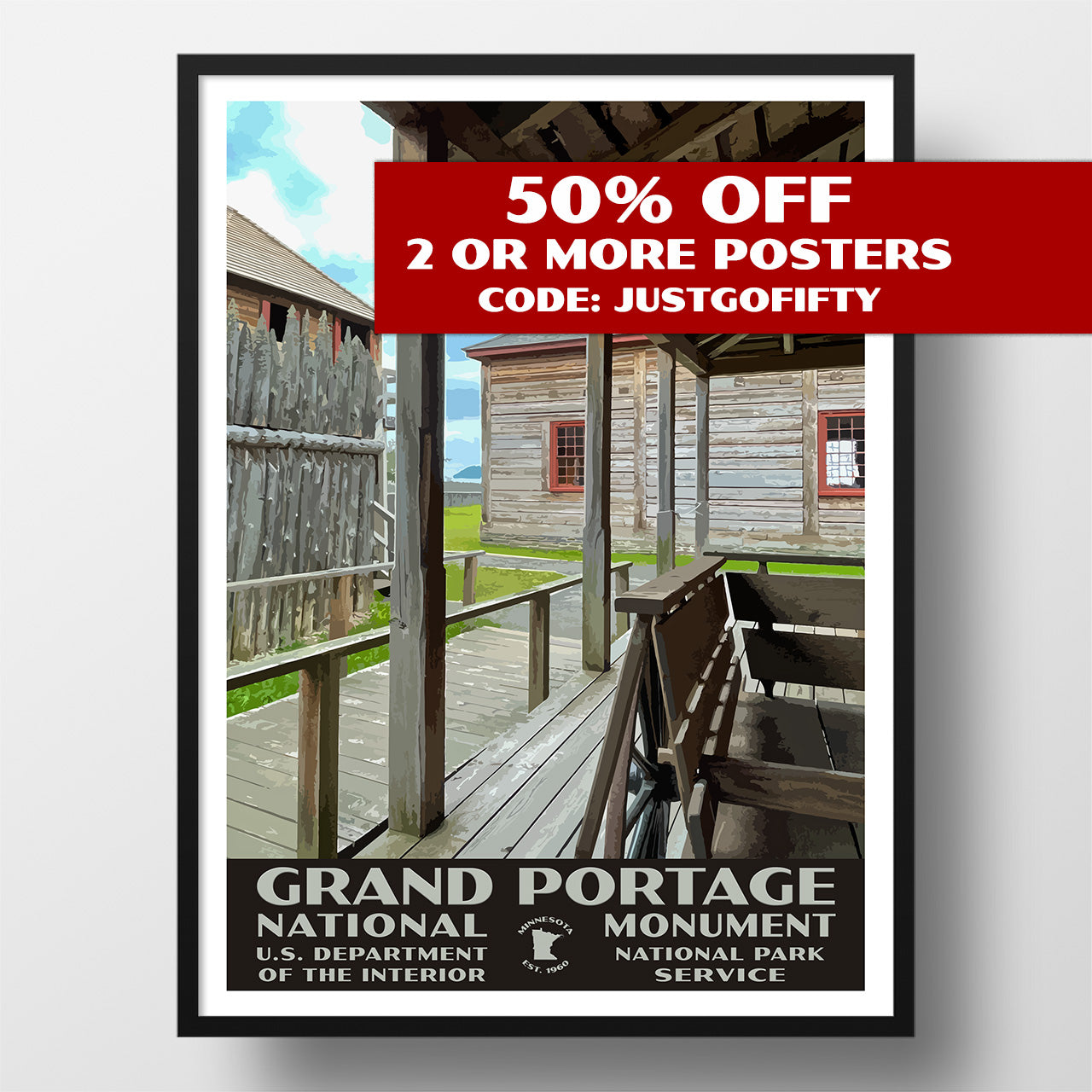 Grand Portage National Monument poster