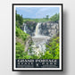 Grand Portage State Park Poster - WPA (Pigeon River High Falls)