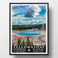 Yellowstone National Park Poster-WPA (Grand Prismatic Spring)