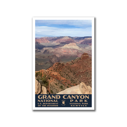 Grand canyon national park poster wpa style