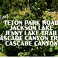 Grand Teton National Park Poster-Grand Tetons (Personalized)