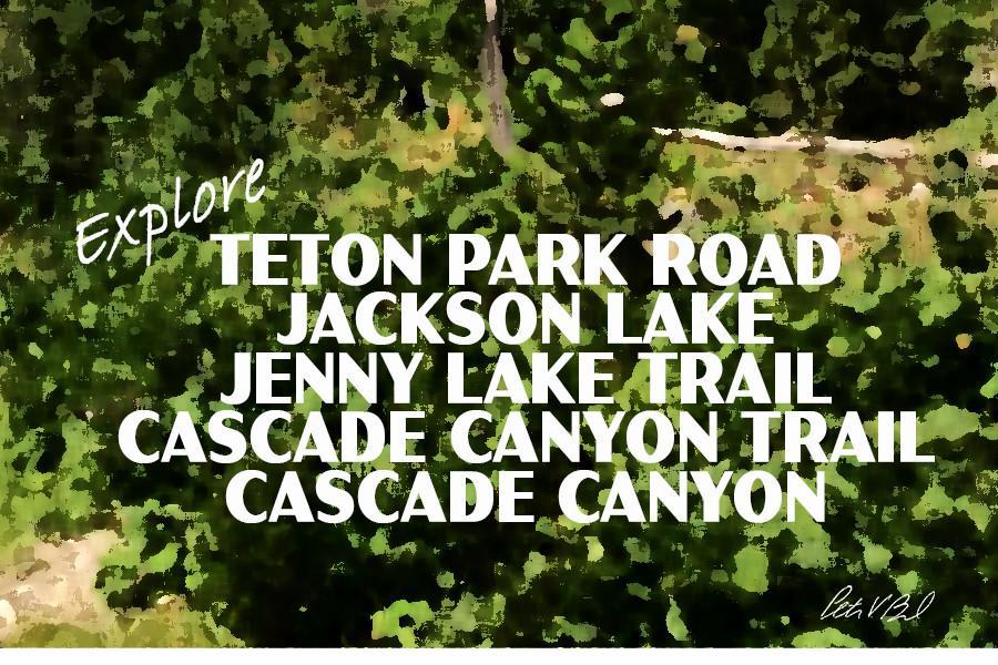 Grand Teton National Park Poster-Grand Tetons (Personalized)