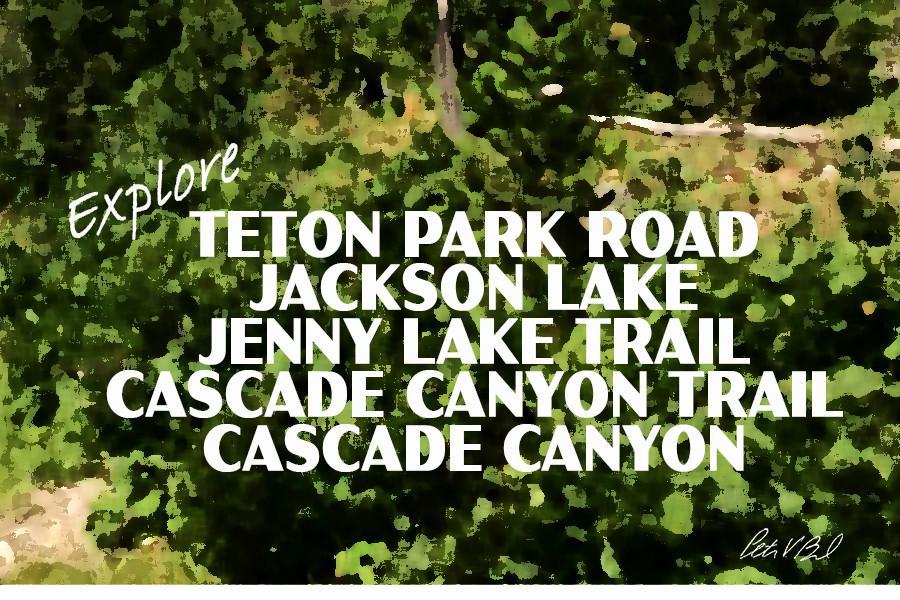 Grand Teton National Park Poster-Grand Tetons