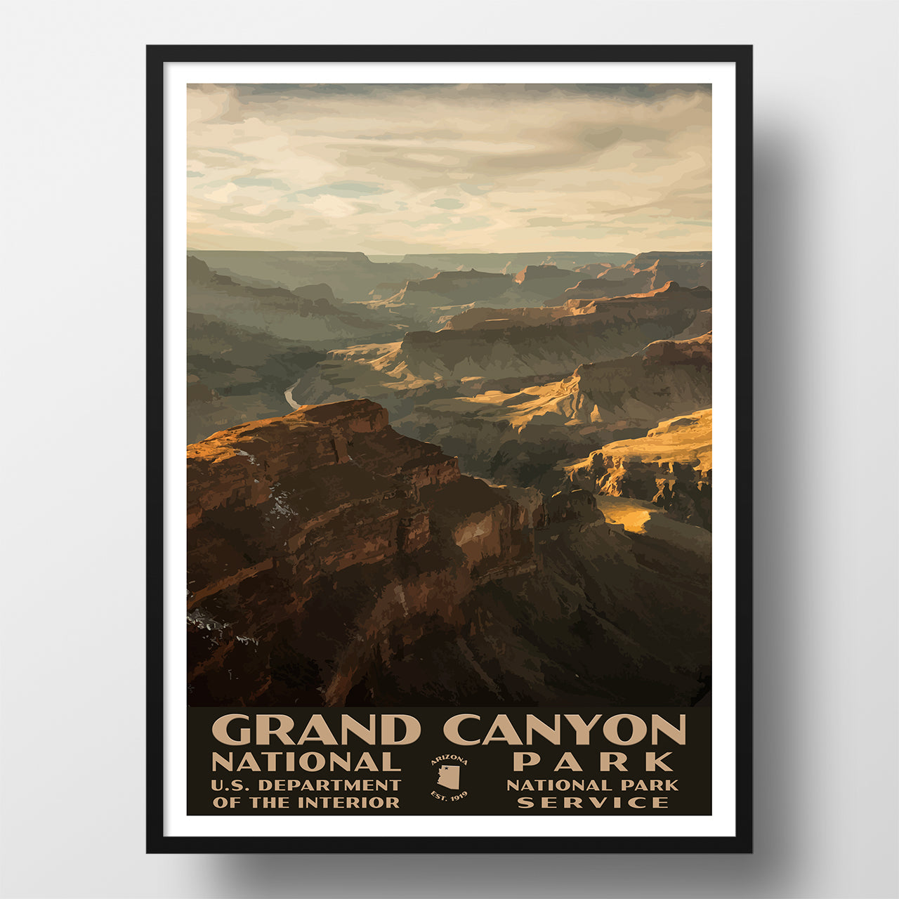 Custom National Park Poster / Custom Travel Poster (Posters, Wood