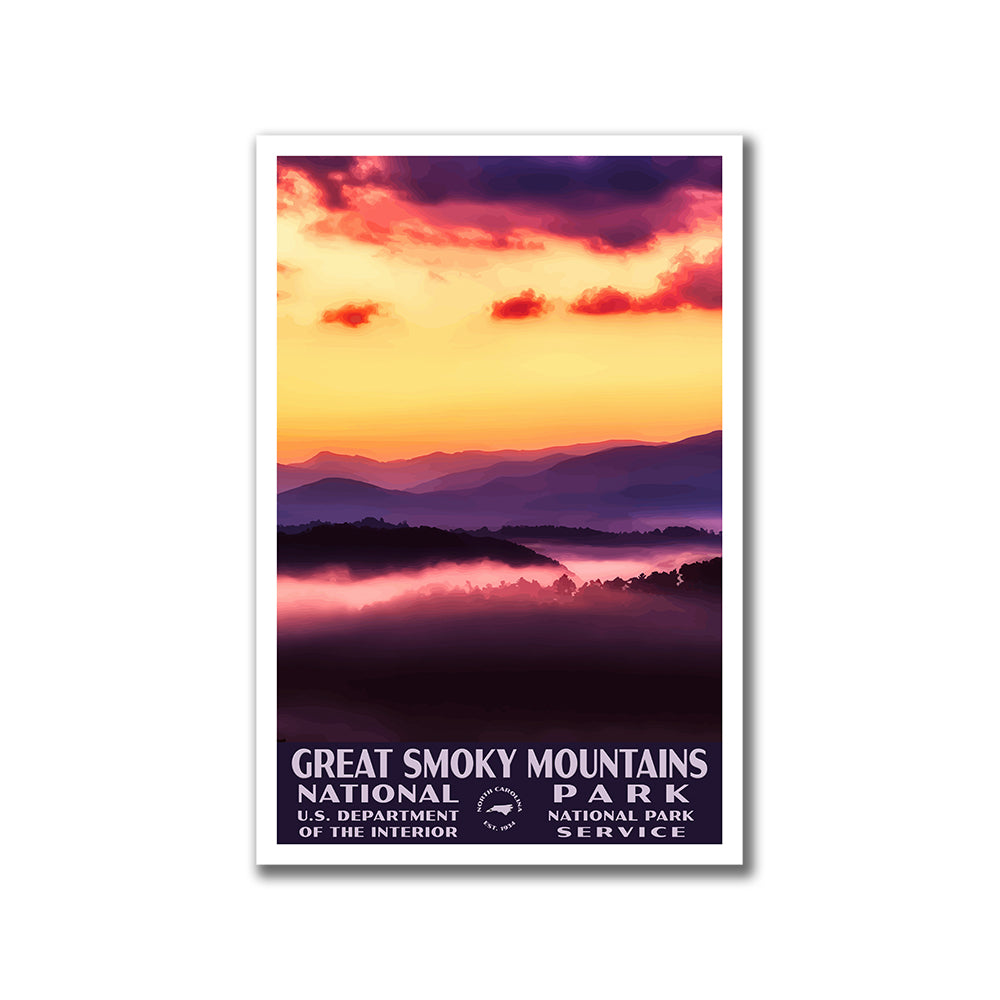 Great Smoky Mountains National Park Poster