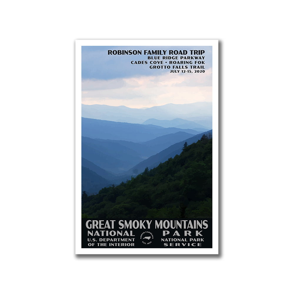 Great Smoky Mountains National Park Poster