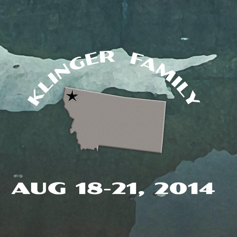 Glacier National Park Poster-Grinnell Glacier (Personalized)