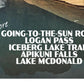 Glacier National Park Poster-Grinnell Glacier (Personalized)
