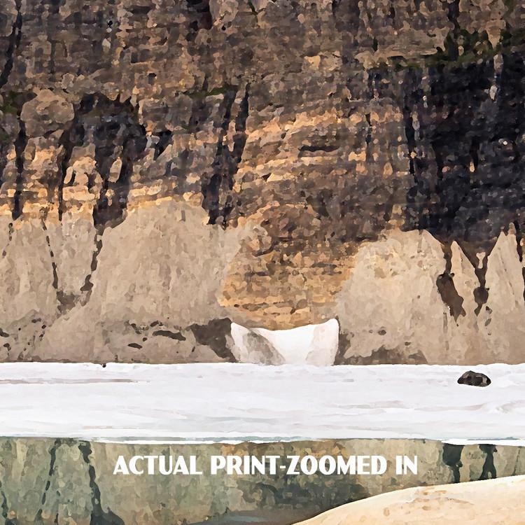 Glacier National Park Poster-Grinnell Glacier