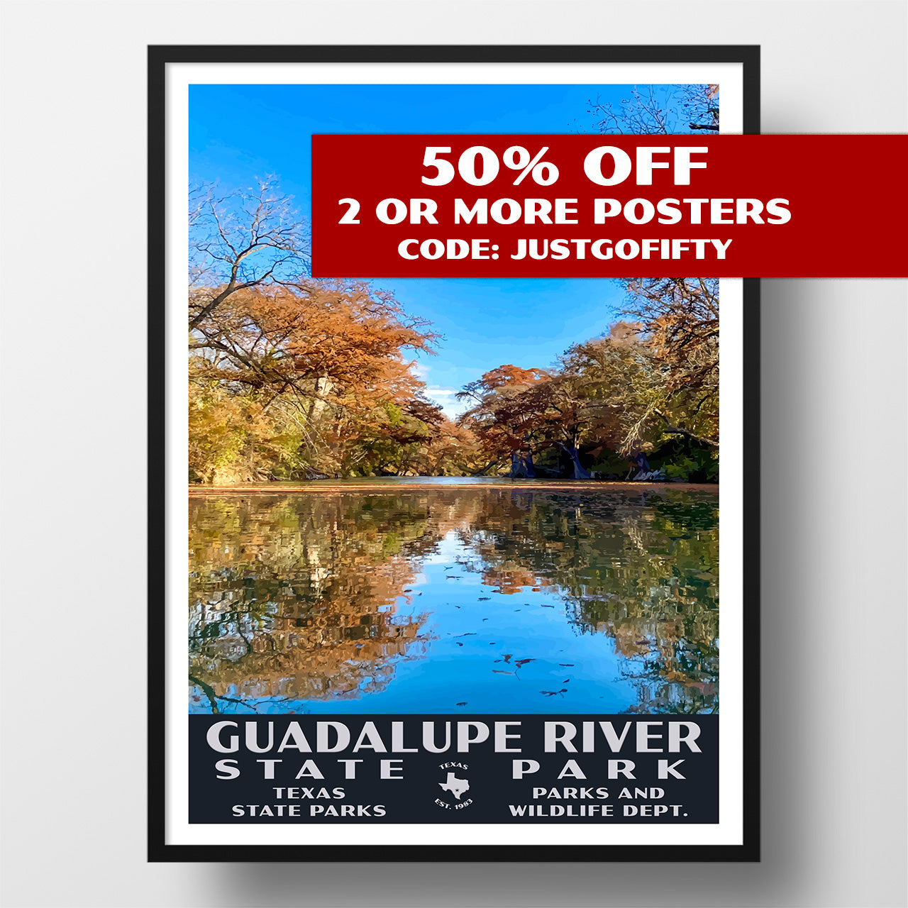 Guadalupe River State Park poster