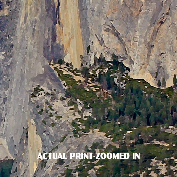 Yosemite National Park Poster-Half Dome