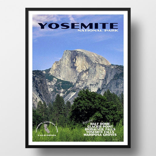 Yosemite National Park Poster-Yosemite