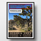 Joshua Tree National Park Poster, WPA Style, Hall of Horrors