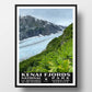 Kenai Fjords National Park Poster-WPA (Harding Icefield)